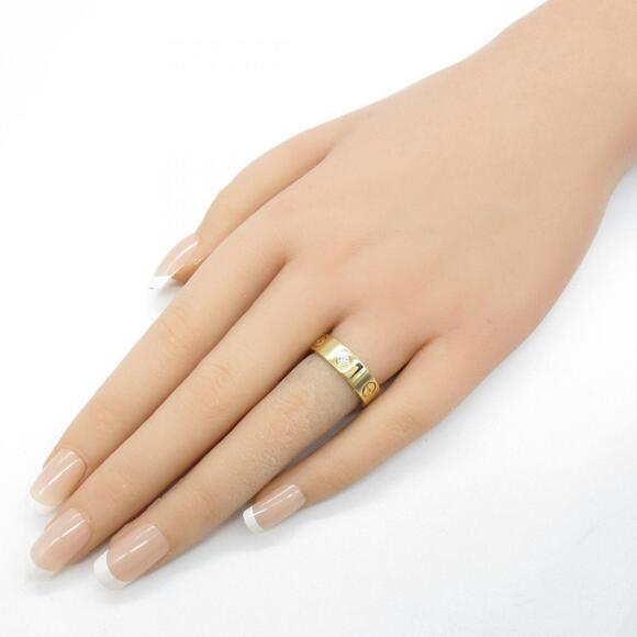 CARTIER 18k White Diamond Love Ring - Picture 7 of 7